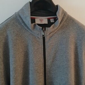 NWT Rossignol Warm Up/Track Jacket, NWT, Heather Gray, Size Large